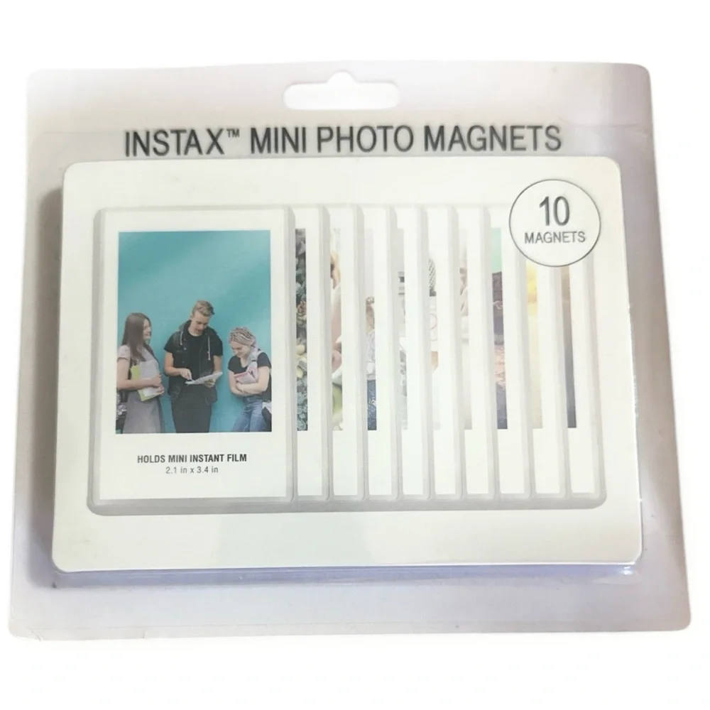 Instax Mini Accessory Lot: 2 Film Packs, Magnetic Frames, Lenses, and‎ more